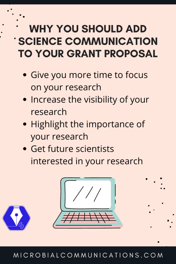 Why you should add a science communication project to your grant proposal