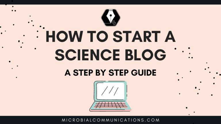 Guide to start a science blog with helpful resources